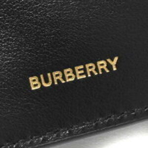 Burberry fold Black Lark Tri Wallet